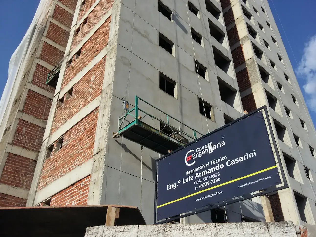 Revestimento ExternoPlaca da Obra Edifício Fênix